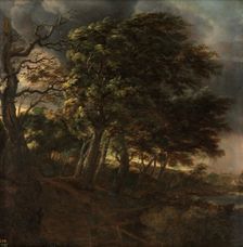 Forest, between 1640 and 1645. Creator: Simon de Vlieger