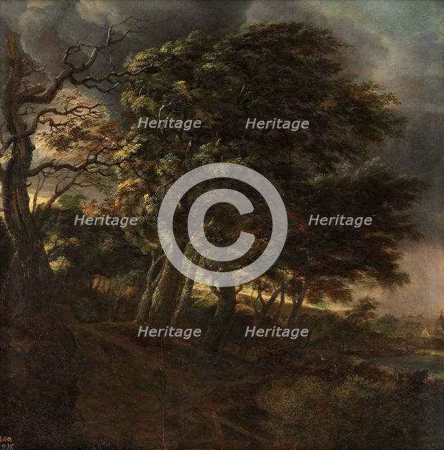 Forest, between 1640 and 1645. Creator: Simon de Vlieger.