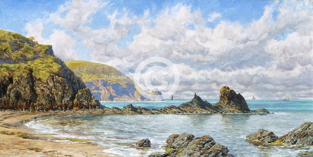 'Forest Cove, Cardigan Bay', 1883. Creator: John Brett.