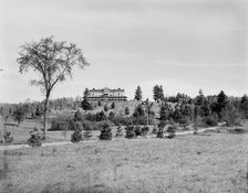 Forest Hills Hotel from Franconia Village, White Mountains, between 1890 and 1901. Creator: Unknown