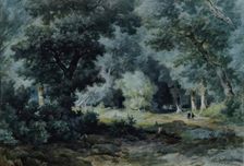 Forest interior, 1876. Creator: Remigius Adrianus Haanen