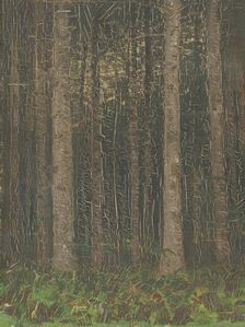 Forest Interior, 1880-1885. Creator: Ladislav Mednyanszky