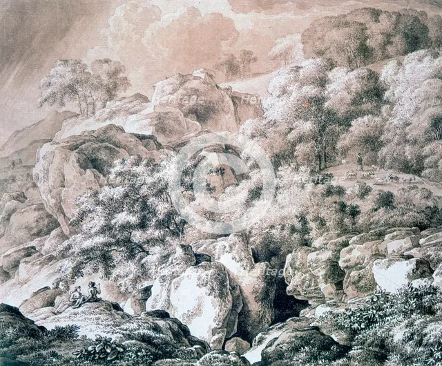 'Forest Landscape', 1799. Artist: Franz Kobell