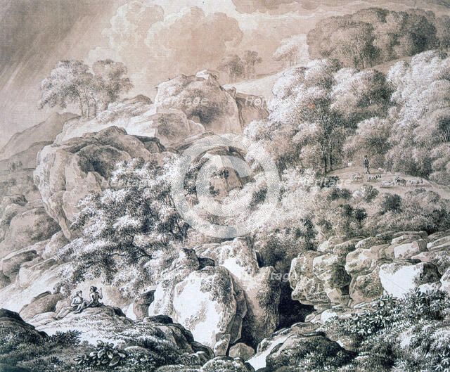 'Forest Landscape', 1799. Artist: Franz Kobell