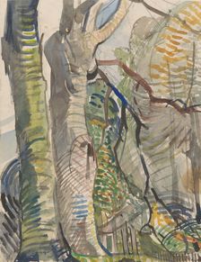 Forest landscape, 1891-1935. Creator: Herman Kruyder