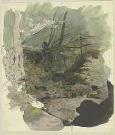 Forest stream, 19th century. Creator: Jakob Becker