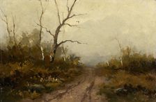 Forest scene, 1890-1900. Creator: Felicián Moczik