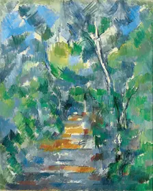 Forest Scene (Path from Mas Jolie to Château noir), 1900-1902