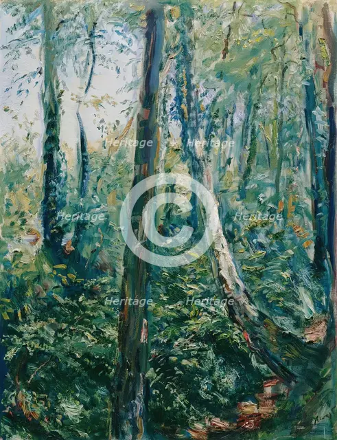 Forest Way, End of the 19th - beginning of the 20th century. Creator: Max Slevogt.