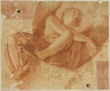 Foreshortened Angel, 1522/30. Creators: Correggio, Unknown