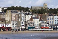 Foreshore Road, Scarborough, North Yorkshire, 2017. Creator: Alun Bull