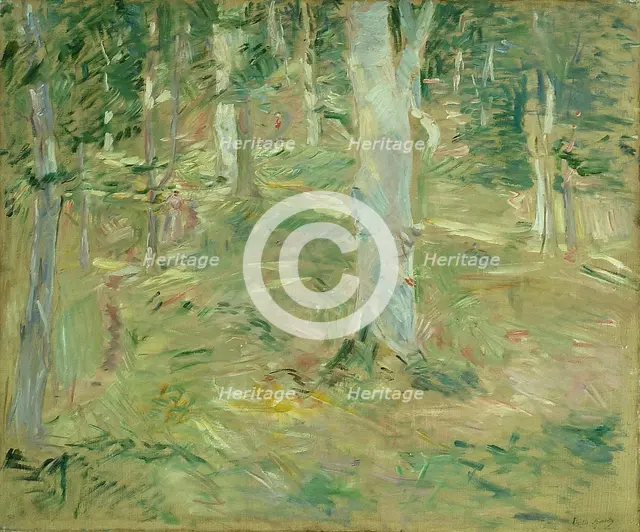 Forêt de Compiègne, 1885. Creator: Berthe Morisot.