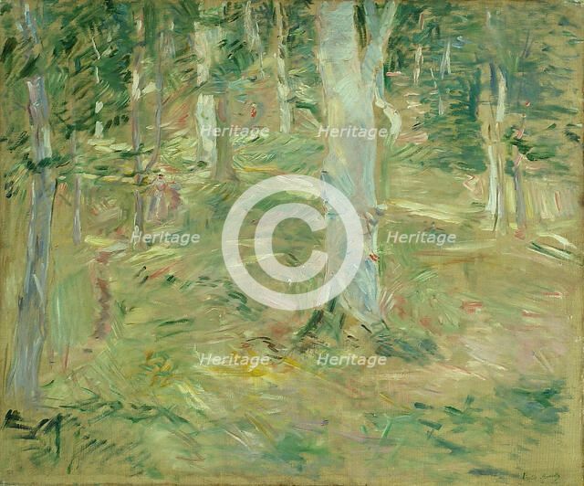 Forêt de Compiègne, 1885. Creator: Berthe Morisot.