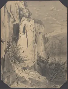 Forets et Montagnes., early to mid-19th century. Creator: Alexandre Calame
