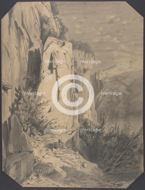 Forets et Montagnes., early to mid-19th century. Creator: Alexandre Calame.