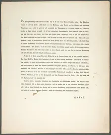 Foreward, from Zehn Blätter zu Hebels Alemannischen Gedichten, 1820