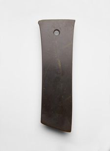 Forked blade (zhang ?), fragment, Late Neolithic period, ca. 3000-ca. 1700 BCE. Creator: Unknown