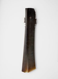 Forked blade (zhang ?), Late Neolithic period, ca. 2000-1600 BCE. Creator: Unknown