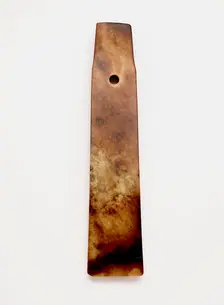Forked blade (zhang ?), Late Neolithic period or early Shang dynasty, ca. 1600-1400 BCE. Creator: Unknown