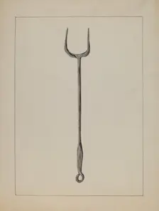 Fork, 1935/1942. Creator: Benjamin Resnick