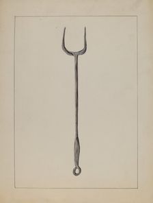 Fork, 1935/1942. Creator: Benjamin Resnick