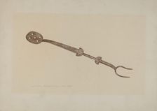 Fork, 1935/1942. Creator: John Swientochowski