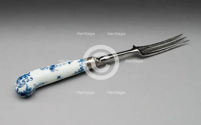 Fork, Worcester, c. 1760. Creator: Royal Worcester.