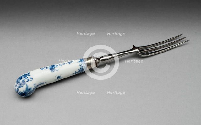 Fork, Worcester, c. 1760. Creator: Royal Worcester.