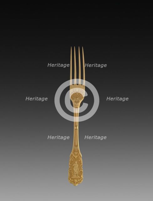 Fork, c. 1725. Creator: Unknown.