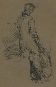 Form Study. c1868. Artist: James Abbott McNeill Whistler