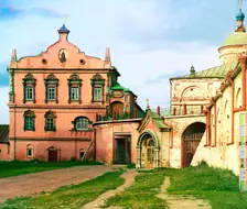 Former mansion of the grand dukes, today the archbishop's house, Ryazan, 1912. Creator: Sergey Mikhaylovich Prokudin-Gorsky