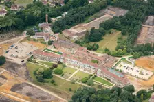 Former Edward VII Sanatorium now Edward VII Estate residential development, West Sussex, 2017. Creator: Damian Grady