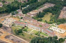 Former Edward VII Sanatorium now Edward VII Estate residential development, West Sussex, 2017. Creator: Damian Grady