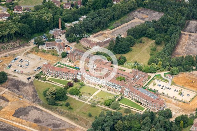 Former Edward VII Sanatorium now Edward VII Estate residential development, West Sussex, 2017. Creator: Damian Grady.