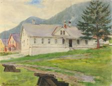 Former Governor's House, Sitka, 1905. Creator: Theodore J. Richardson