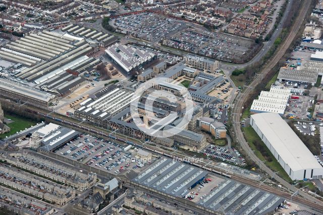Former Great Western Railway Works, Swindon, Wiltshire, 2019. Creator: Damian Grady.