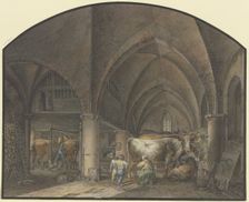 Former house chapel of the Riedhöfe estate, 1804. Creator: Johann Friedrich Morgenstern
