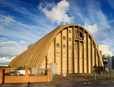 Former sugar silo, 173 Regent Road, Liverpool, Merseyside, c2013. Artist: James O Davies