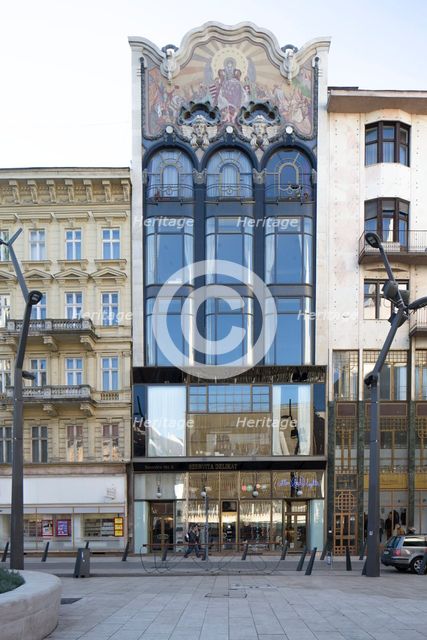 Former Torok Bank building, (1908), c2014-2017. Artist: Alan John Ainsworth.