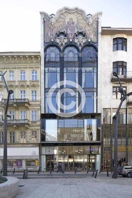 Former Torok Bank building, (1908), c2014-2017. Artist: Alan John Ainsworth.