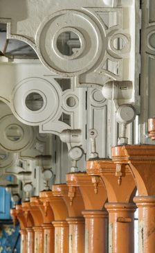 Former worsted mill, Keighley, Bradford, West Yorkshire, 2014. Creator: Alun Bull