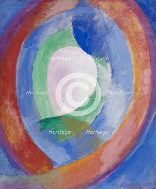 Formes circulaires, lune no. 1. Artist: Delaunay, Robert (1885–1941)