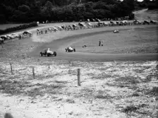 Formula Three Cooper 500cc cars racing at Brands Hatch, Kent, c1950-c1952
