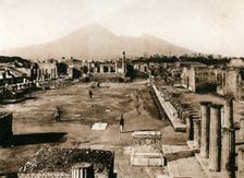 Foro civile, Pompeii, Italy, c1900s. Creator: Unknown