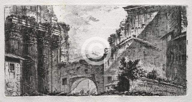Foro di Augusto. Creator: Giovanni Battista Piranesi (Italian, 1720-1778).