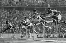 Forrest Towns, American Olympic champion in the 110 metres hurdles, 1936