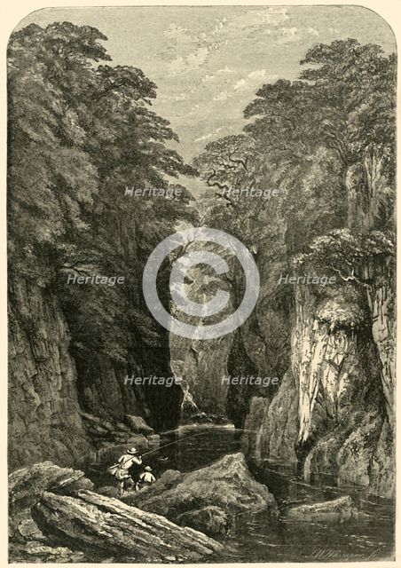 'Fors Nothyn', North Wales, c1850.  Creator: Josiah Wood Whymper.