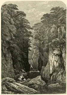 Fors Nothyn North Wales, c1850. Creator: Josiah Wood Whymper