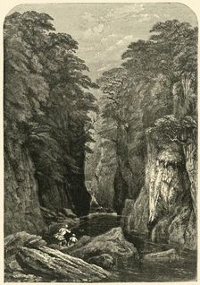 Fors Nothyn North Wales, c1850. Creator: Josiah Wood Whymper