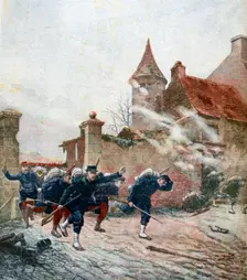 Forward! 1891. Creator: F Meaulle